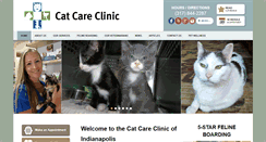 Desktop Screenshot of catcareclinic.com